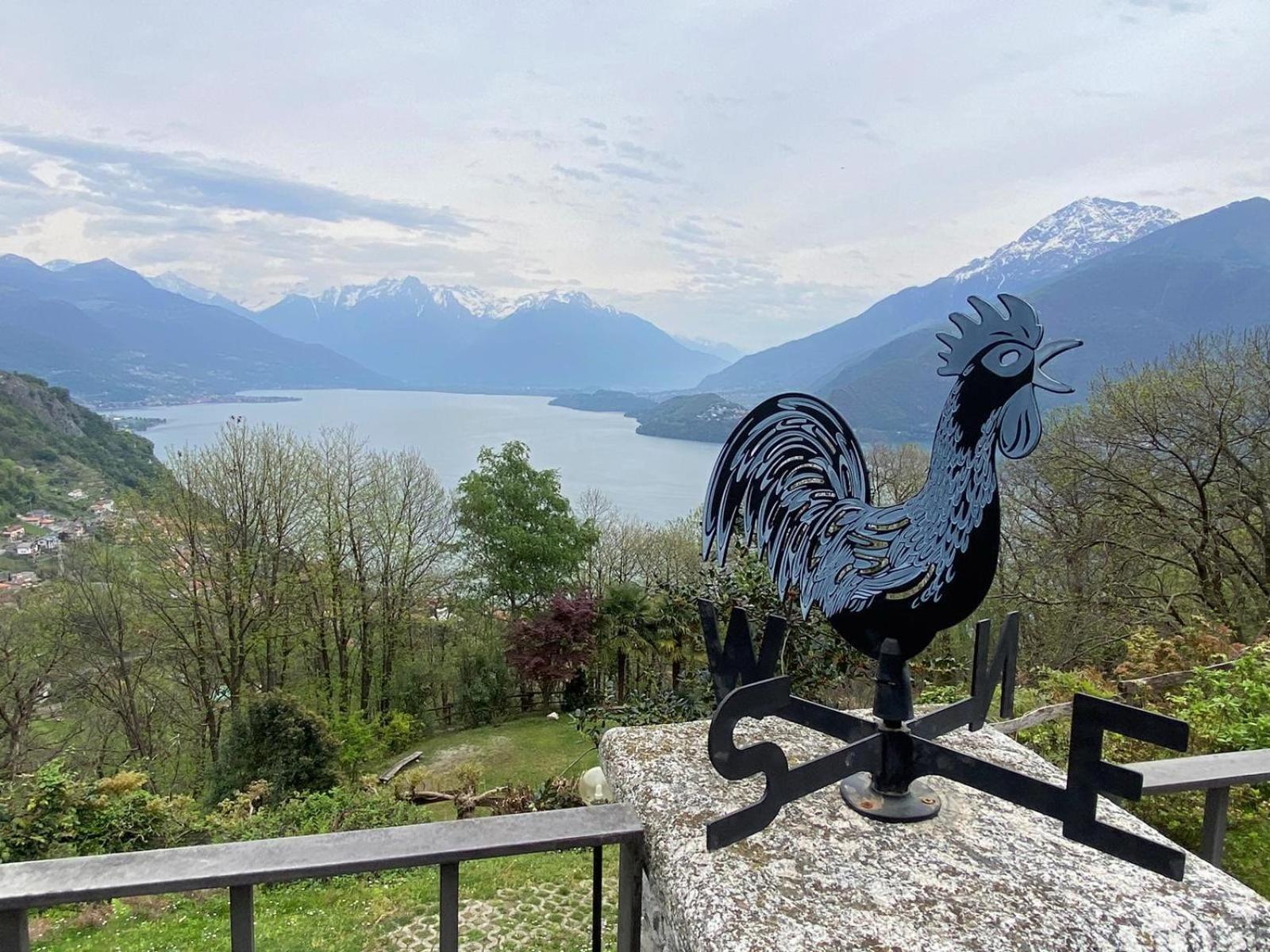 The Happy Rooster - Villa With Big Garden Pianello Del Lario Exterior photo